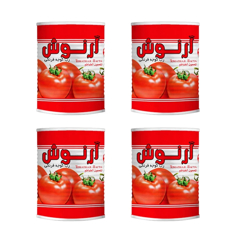 تصویر 1 از قیمت رب گوجه فرنگی آرنوش 800 گرمی با کیفیت ارزان + خرید عمده